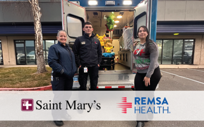 Spreading Holiday Cheer: Saint Mary’s Health Network & REMSA Health Deliver Joy with Toy Drive